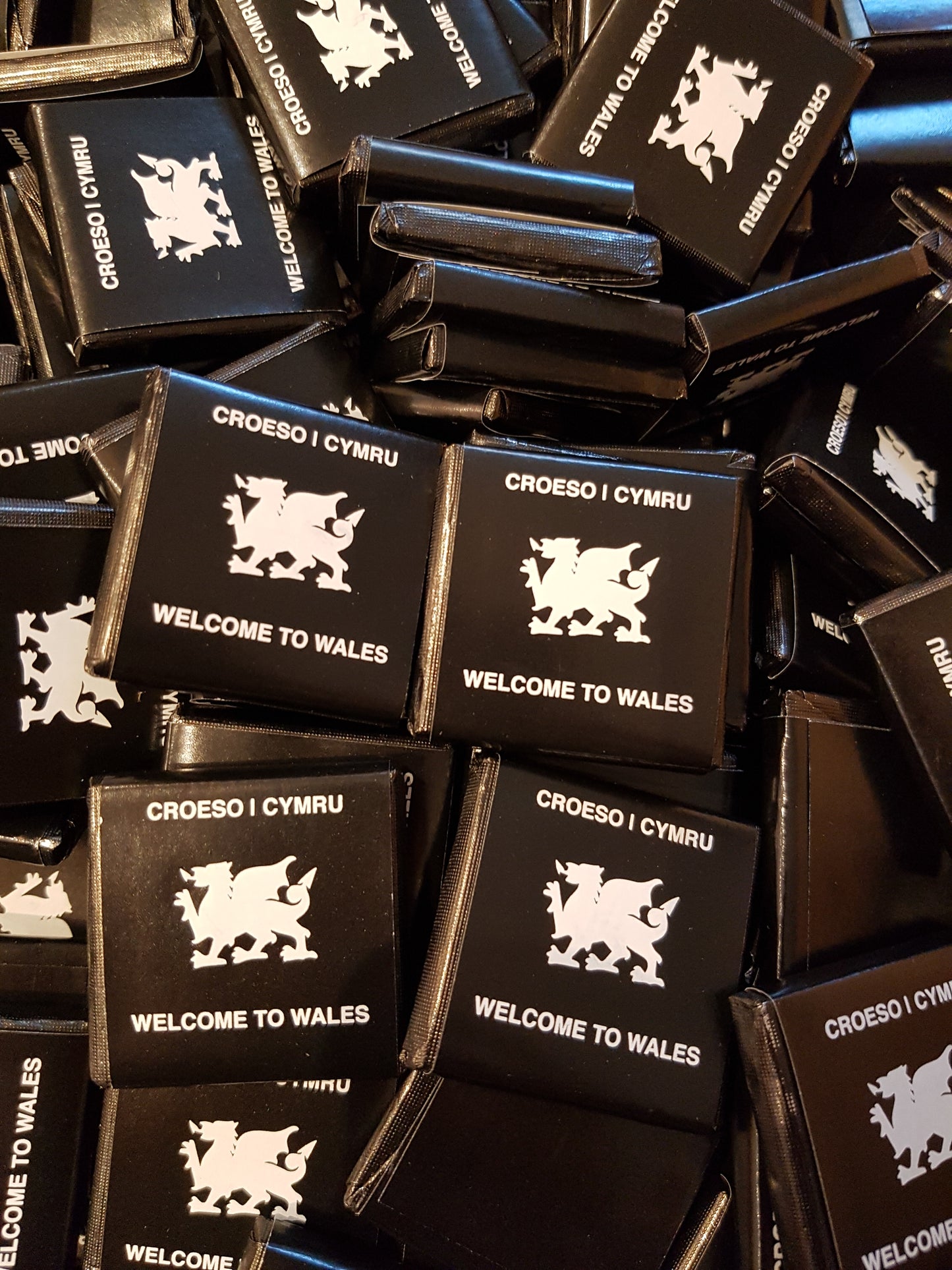 Complimentary ' Croeso i Cymru / Welcome to Wales' Guest Chocolates