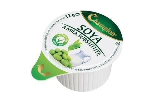 Champion Soya Milk Substitute Portions 12g - 80 Pots/Jiggers