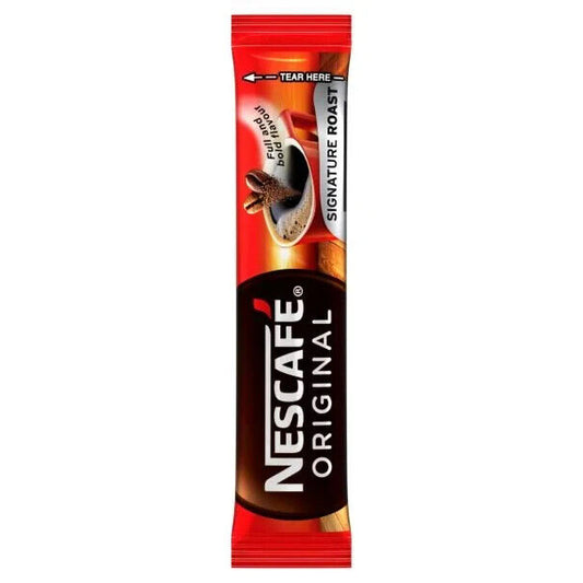 50 x Nescafe Original Instant 1 Cup Individual Coffee Sticks Sachets -Signature